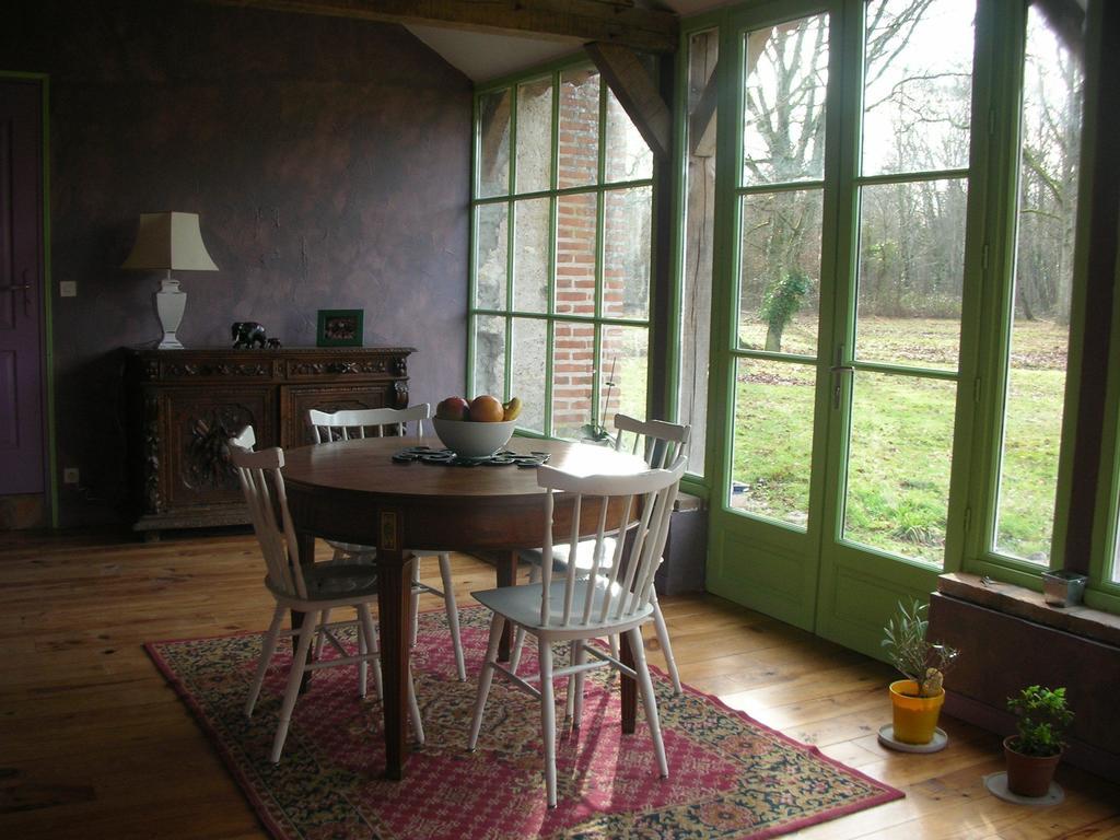 B&B Le Logis De Bois Renard Saint-Laurent-Nouan Rum bild